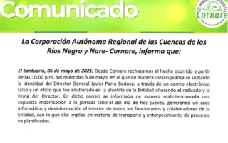 Comunicado Fraude