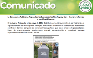 Comunicado Pozos